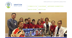 Desktop Screenshot of grattonschool.net